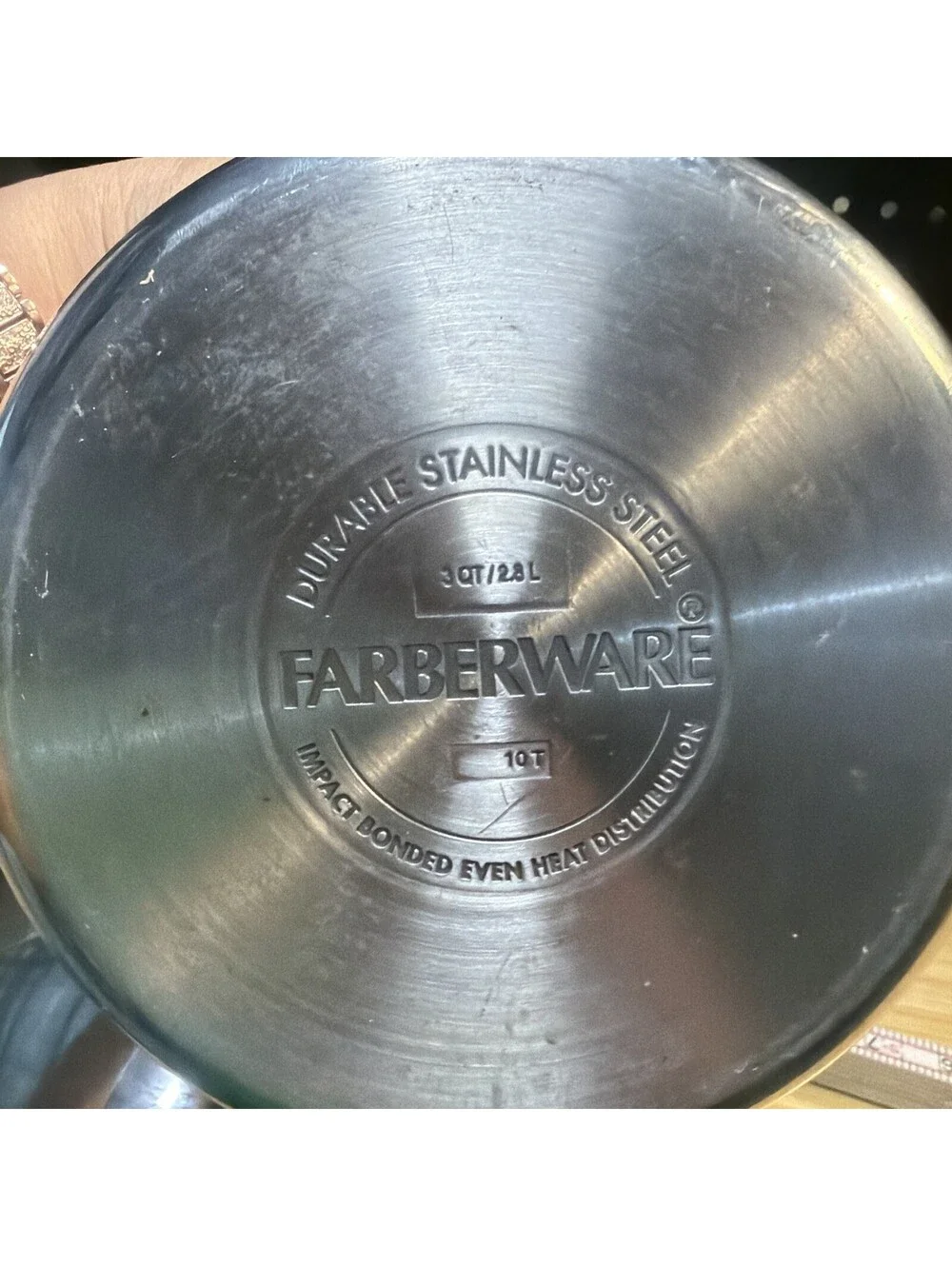 2 Vintage Farberware pots 2qt & 3qt Stainless steel with lids*